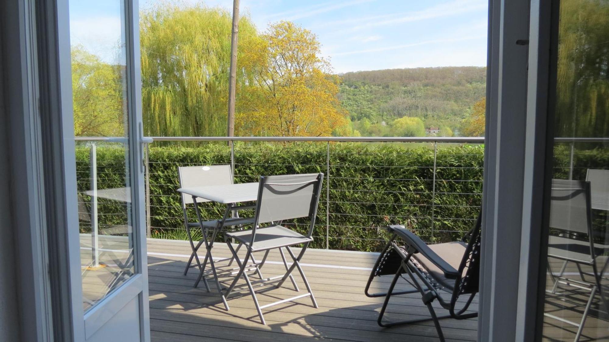 Les Terrasses Sur Seine Apartment เวอร์นอน ภายนอก รูปภาพ